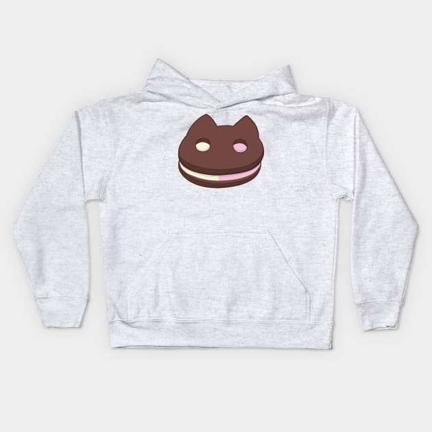 Steven Universe Cookie Cat Kids Hoodie by valentinahramov